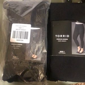 2 pack torrid premium crop leggings 1 plus size